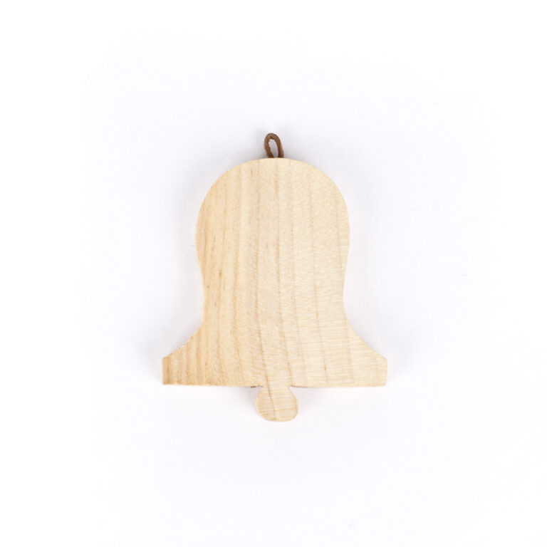 Ozdoba drevená – vzor zvonček C