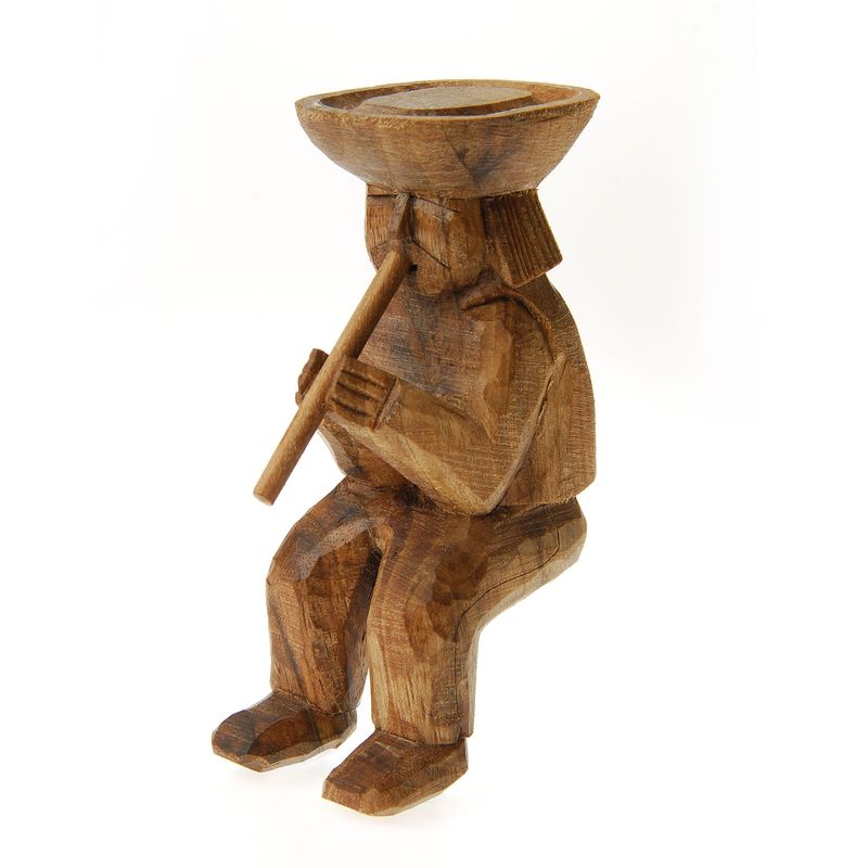 píšťalkár drevený sediaci