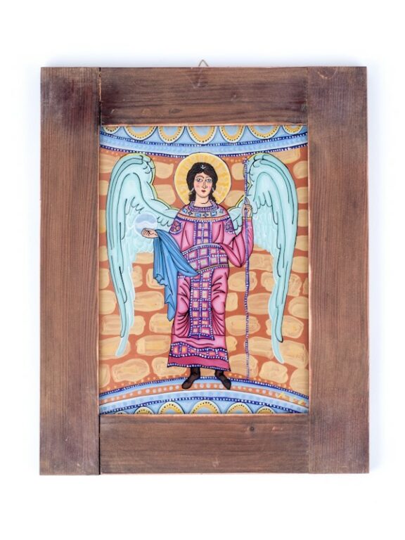 Maľba na sklo – Anjel archanjel