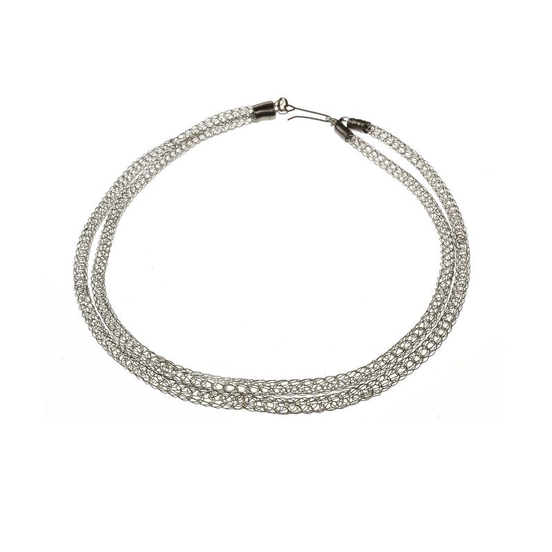 náhrdelník drôtený dvojitý