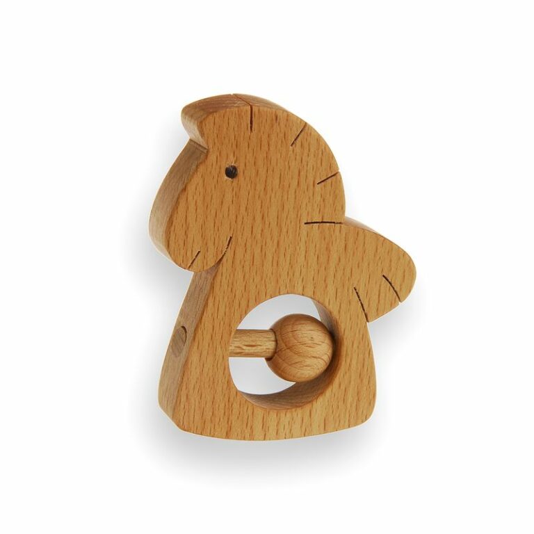 Suvenír drevený – koník hrkálka