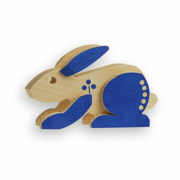 Zvieratko  drevené vyrezávané – zajačik
