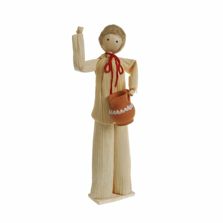 Figúrka šúpoľová – Muž s keramickým džbánom