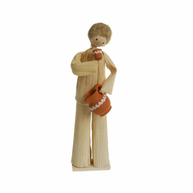 Figúrka šúpoľová – Muž s keramickým pohárikom a džbánom b)