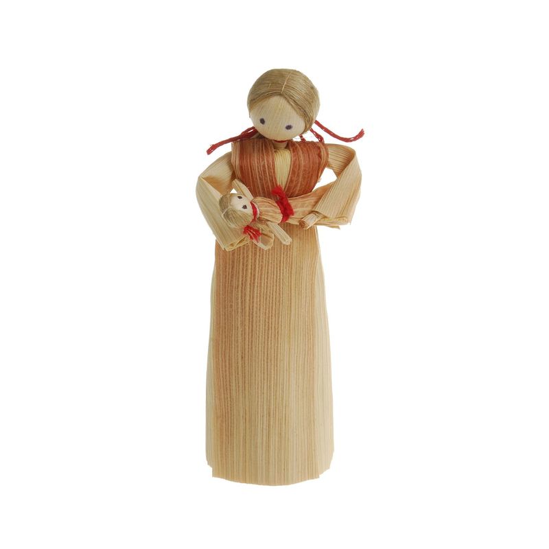 Figúrka šúpoľová – Dievčatko s bábikou