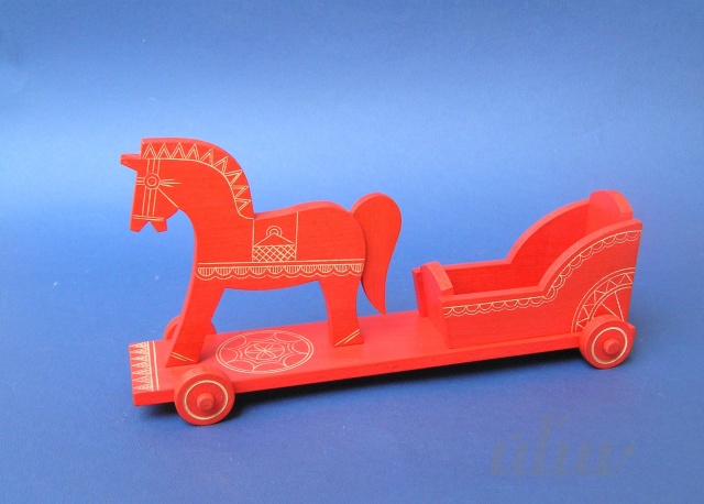 souvenir horse with carriage