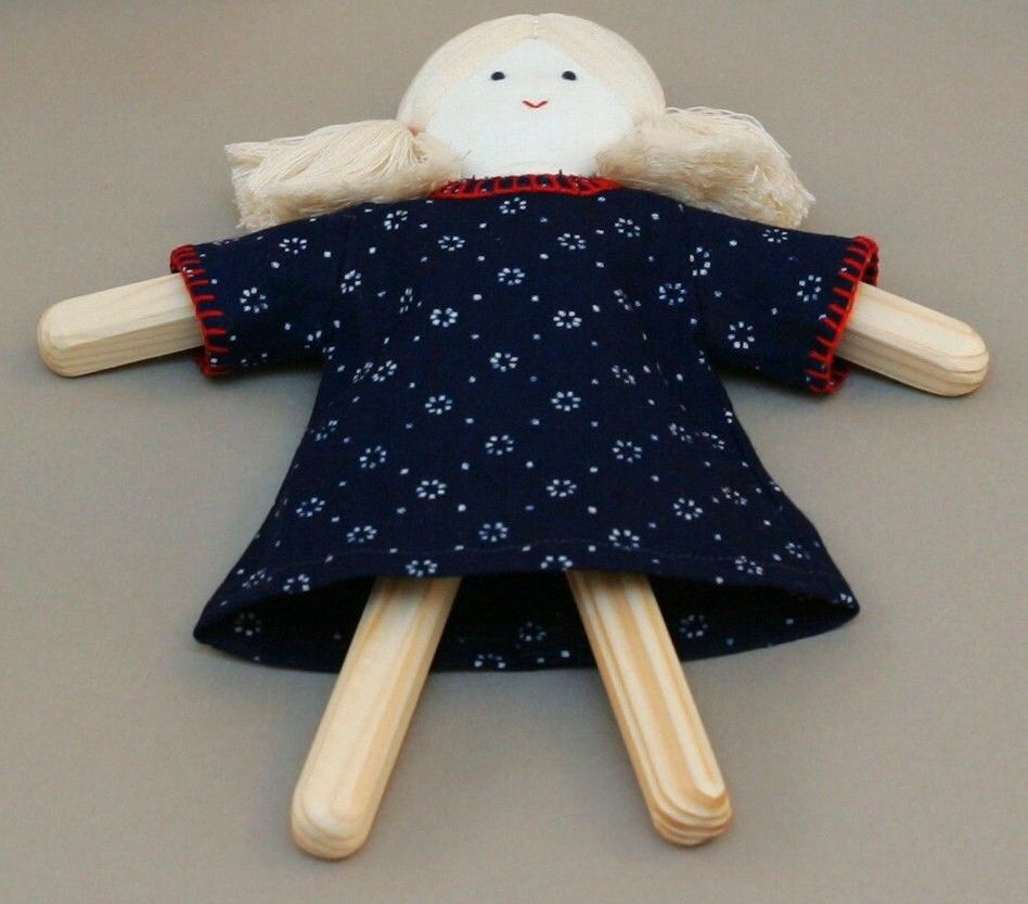 ozdoba textilná bábika