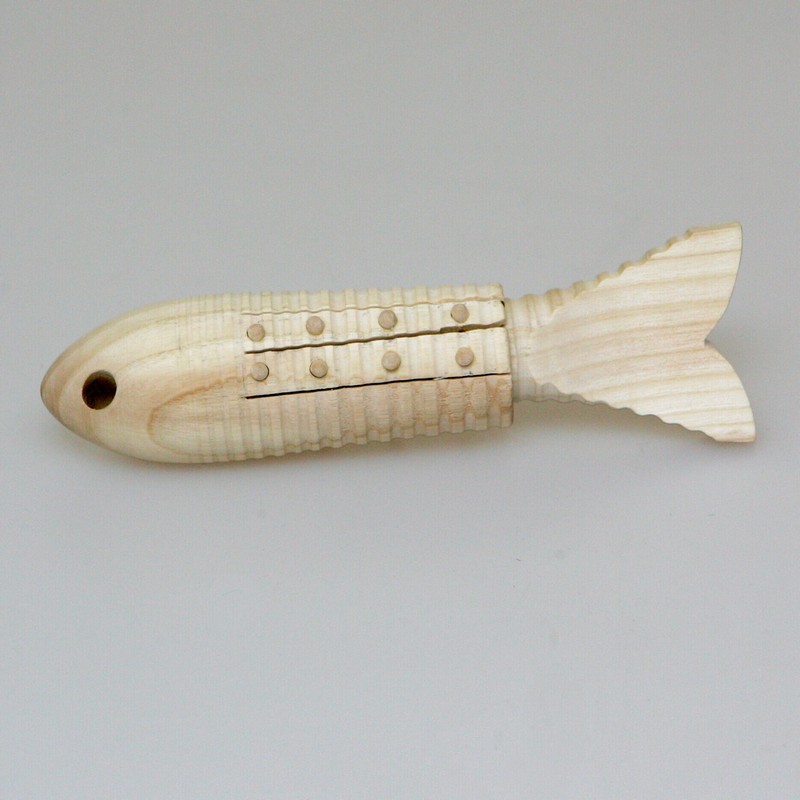 rapkáč drevený sústružený ryba