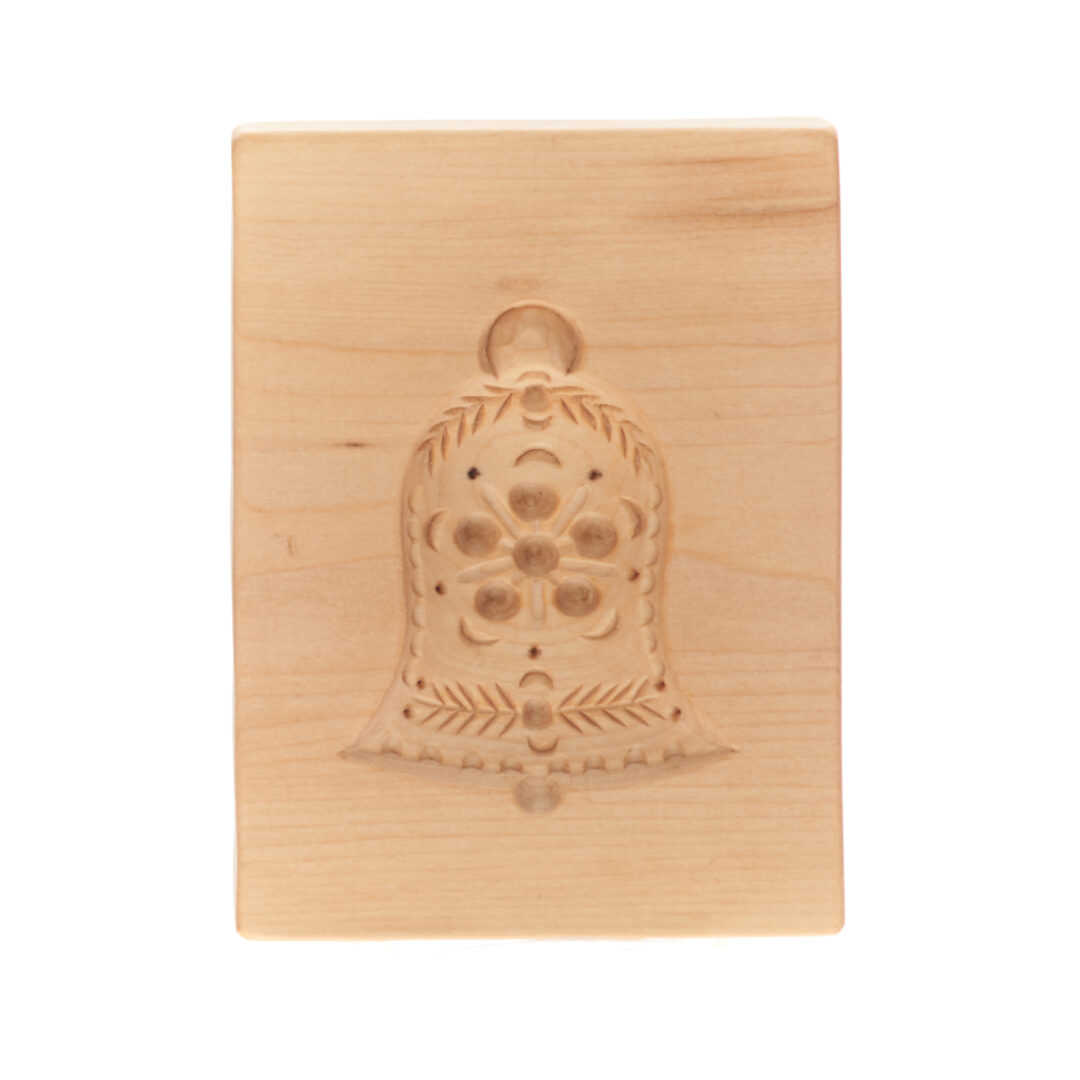 forma drevená jednodielna vyrezávaná – zvonček