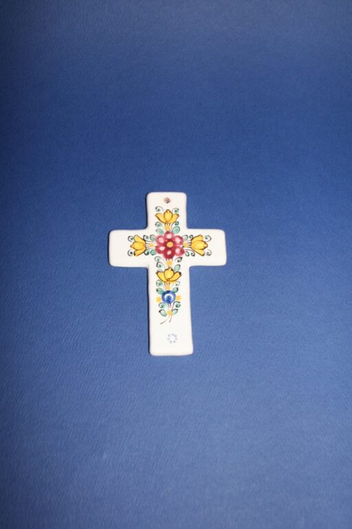 Krížik majolikový – miniatúra II.