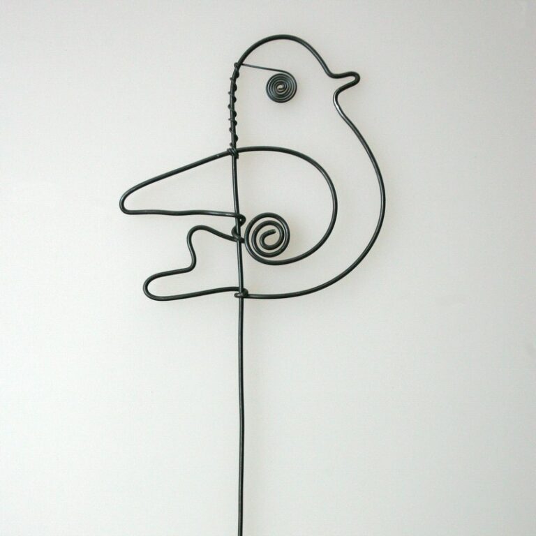 ozdoba drôtená vtáčik