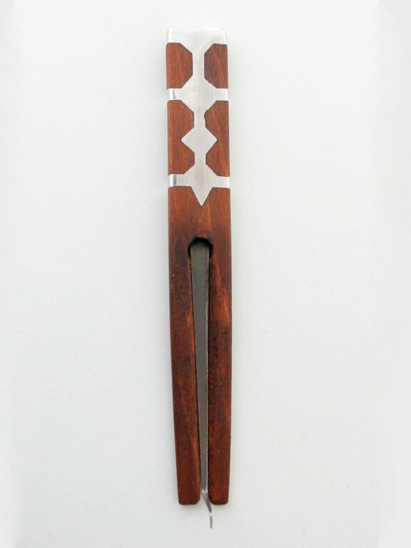 Wooden ladle made of cast iron