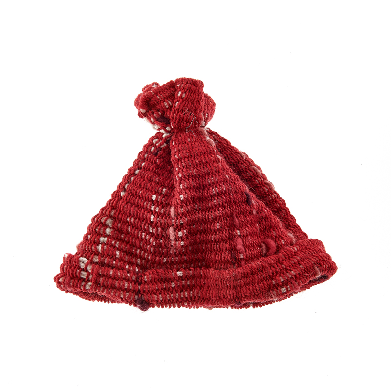 Čiapka tkaná – červená