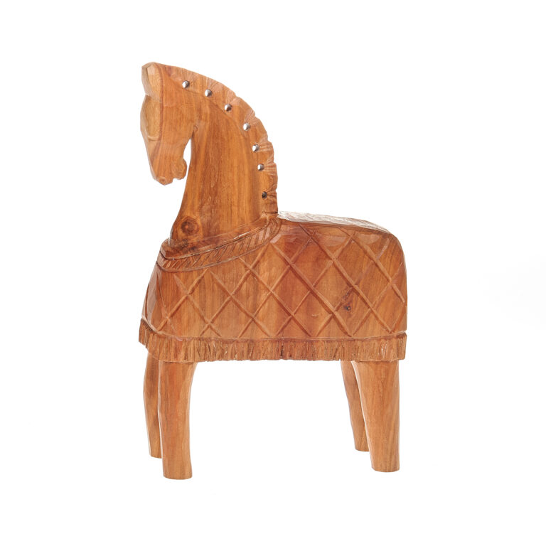Carved horse