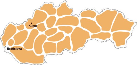 Kubra mapa