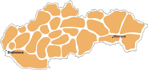 Myslava mapa