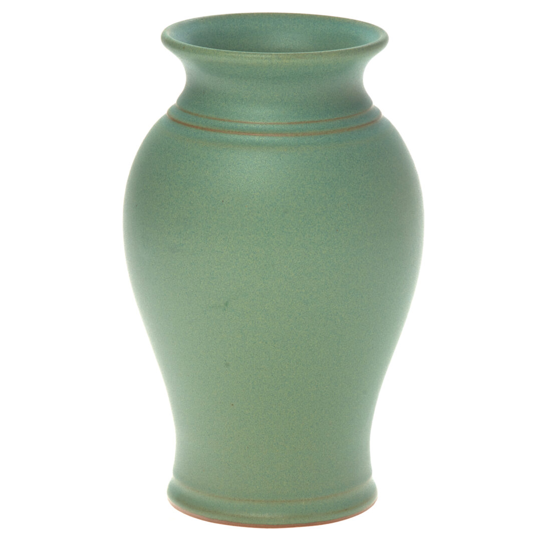 váza kameninová zelená