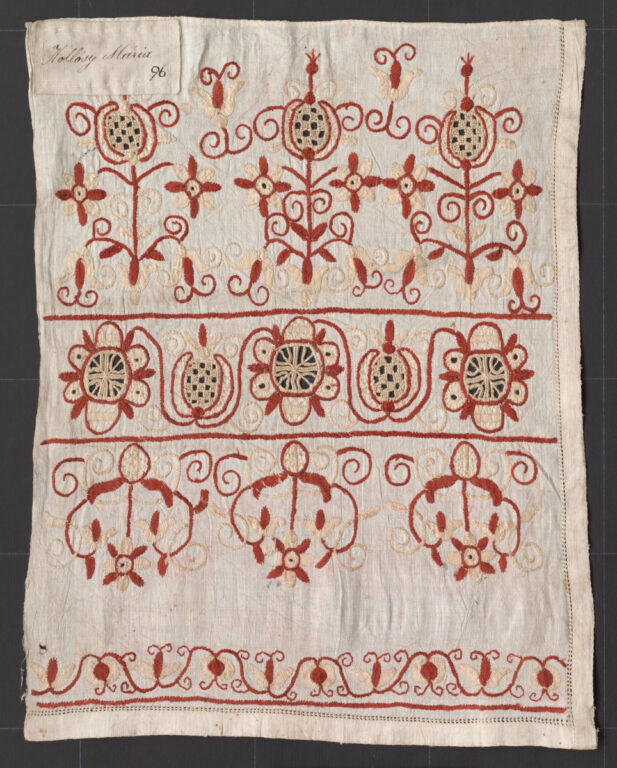 Šatka dlhá – časť