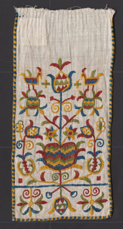 Stuha k čepcu – časť