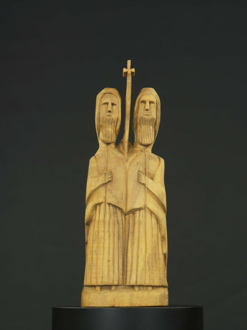 Figurálna drevorezba Cyril a Metod