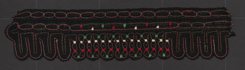 Čipka paličkovaná