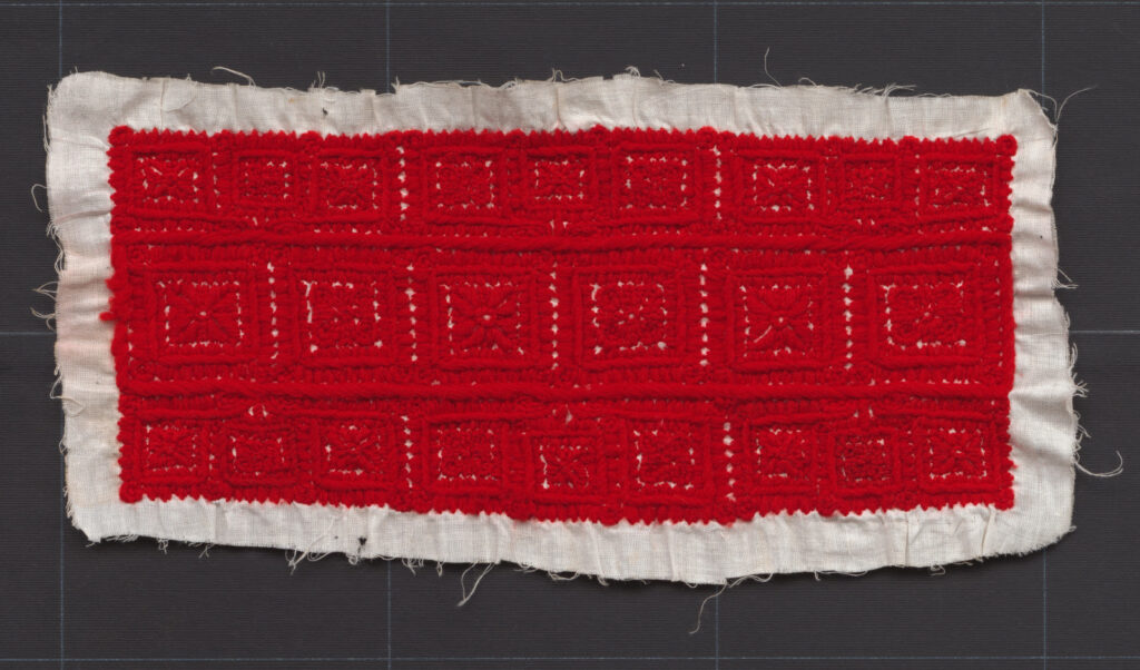 Výšivka z rukávcov