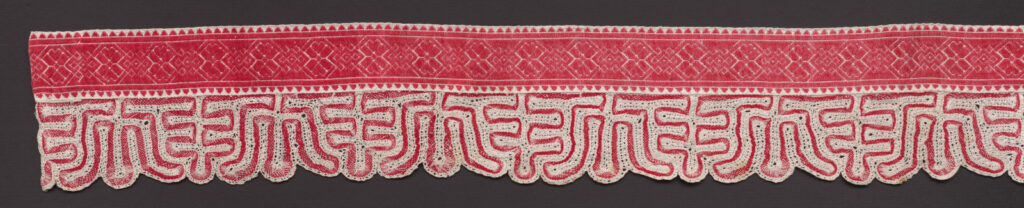 Čipka paličkovaná