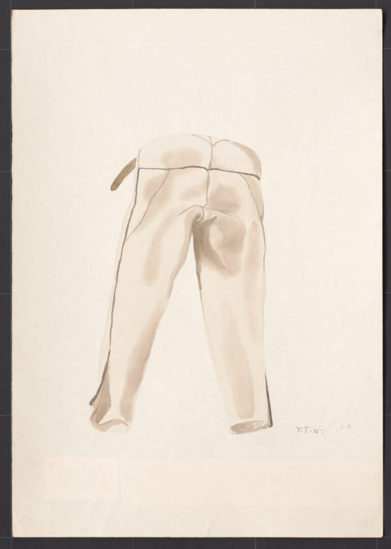 Kresba – nohavice mužské