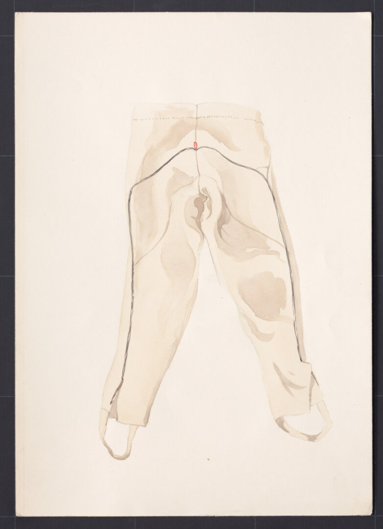 Kresba – nohavice mužské súkenné