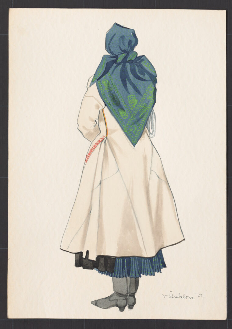 Kesba – odev ženský zimný