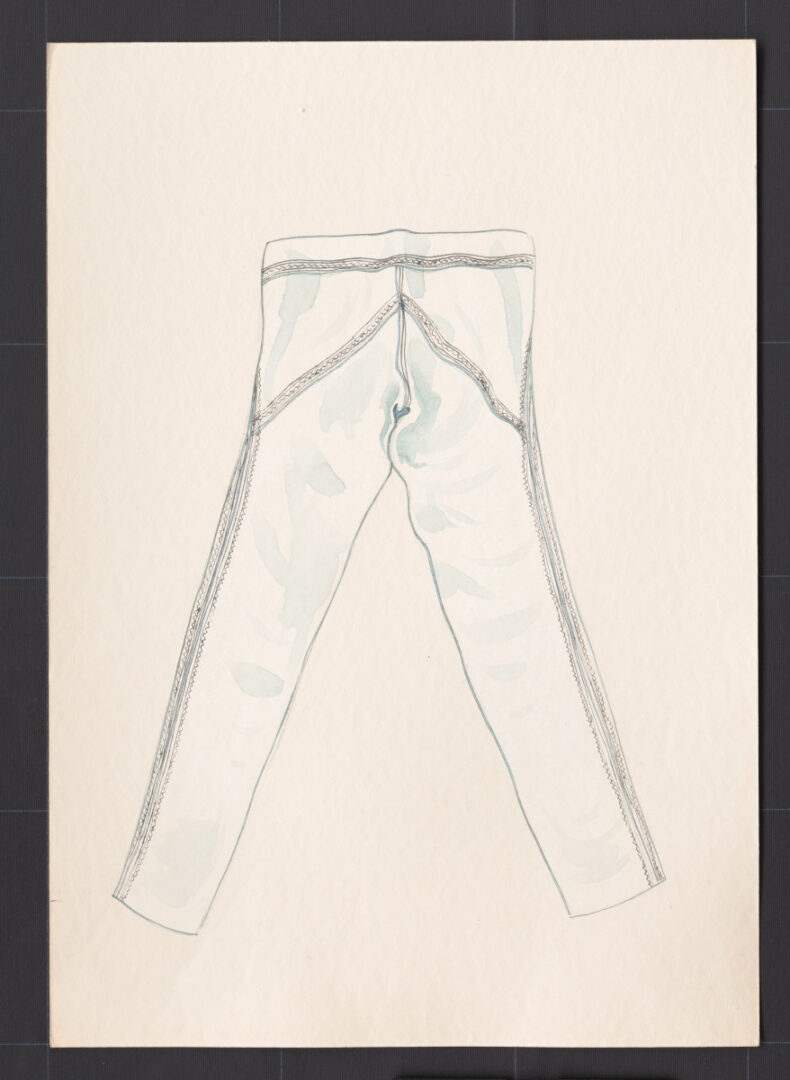 Kresba – nohavice sviatočné