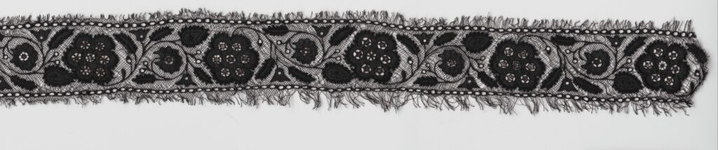 Embroidery on the back