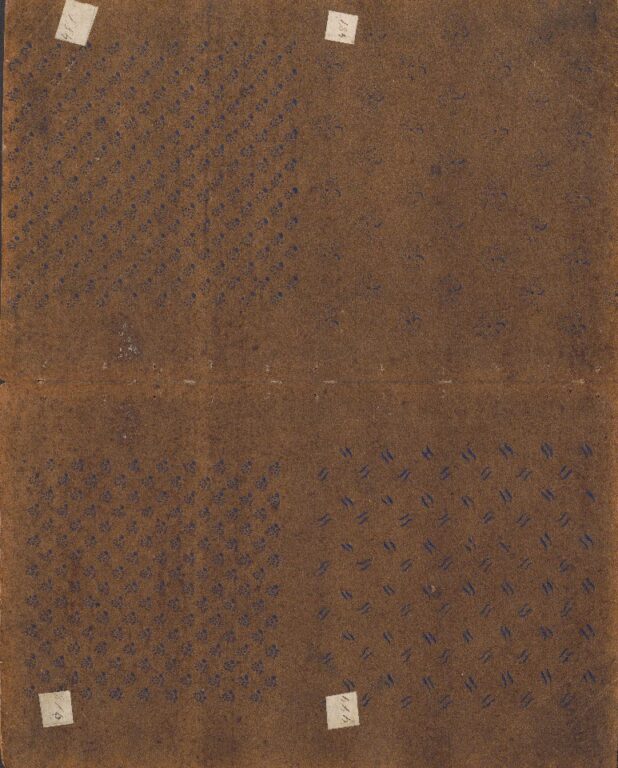 Block printing sampler – 38 double-sided sheets, 1 sheet, 1 cover