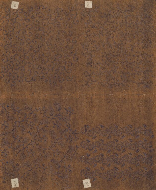 Block printing sampler – 38 double-sided sheets, 1 sheet, 1 cover