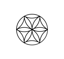 Geometrical concept, or solar symbol?