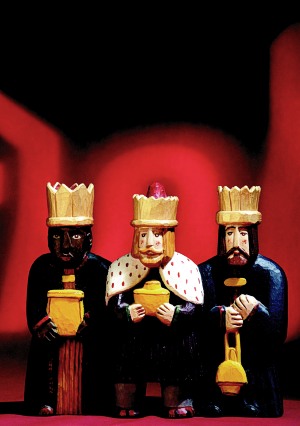 Traja králi, v. 18 cm, 1997