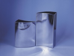 Súprava váz. Zvárané antikoro, leštený povrch, 1990.