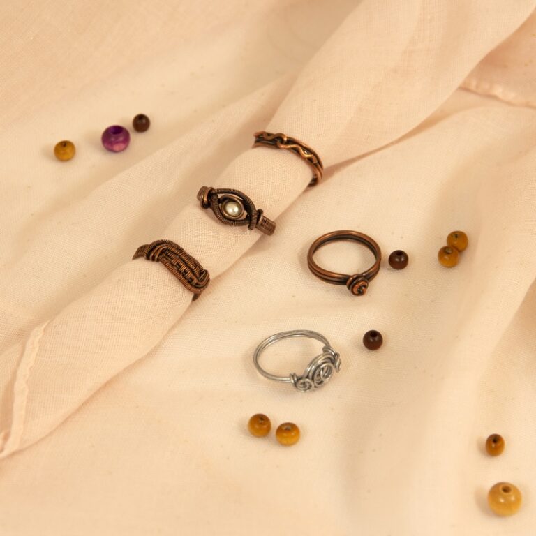 Drôtený šperk – prstienky
