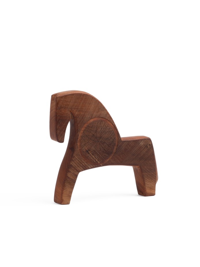 Koník drevený – so vzorom