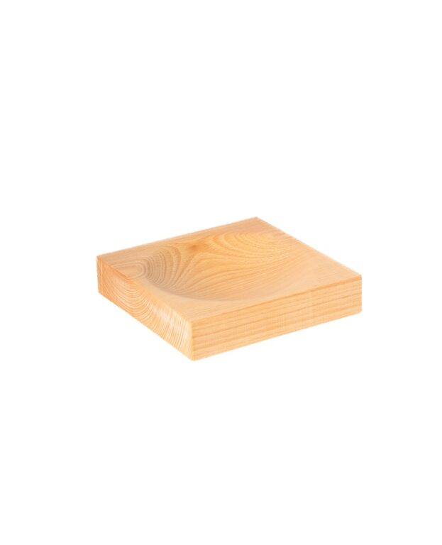 Miska drevená – štvorec, veľká