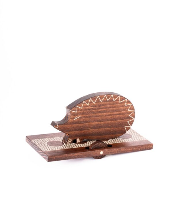 Zvieratko drevené – jež, kolekcia Kyjatický les