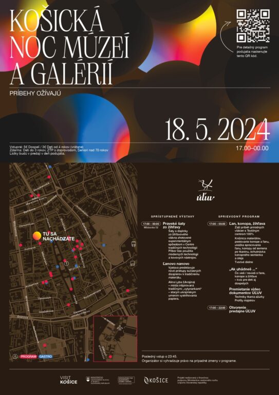 Zobraziť fotografiu Plagát podujatia „Noc múzeí a galérií 2024 v Košiciach“