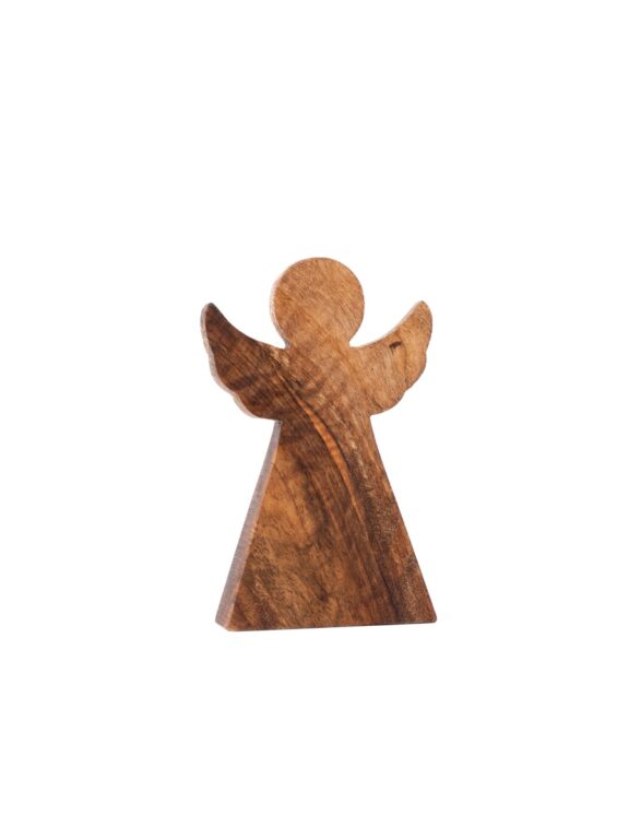 Plastika drevená – anjel malý