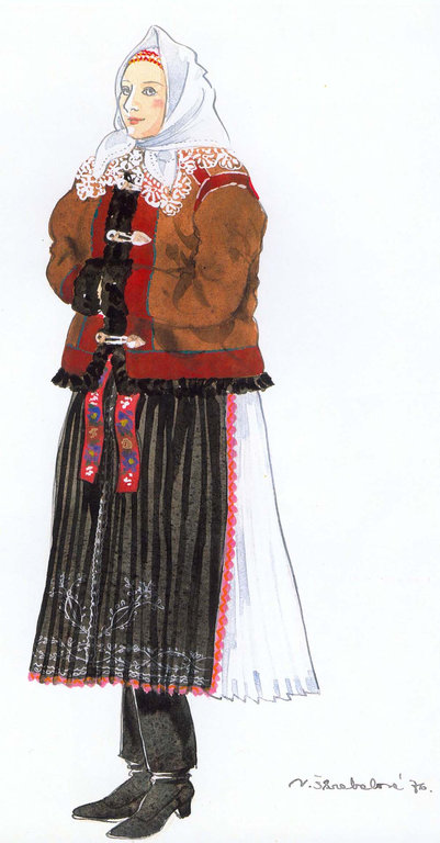 Odev v zimnom období