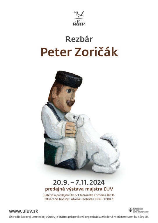 Zobraziť fotografiu Vizuál výstavy „Rezbár Peter ZORIČÁK“