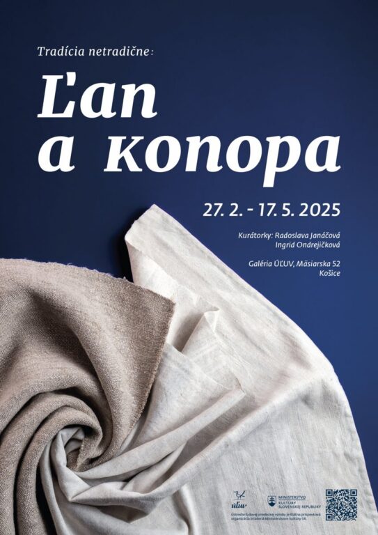 Zobraziť fotografiu Vizuál výstavy „Tradícia netradične: Ľan a konopa“