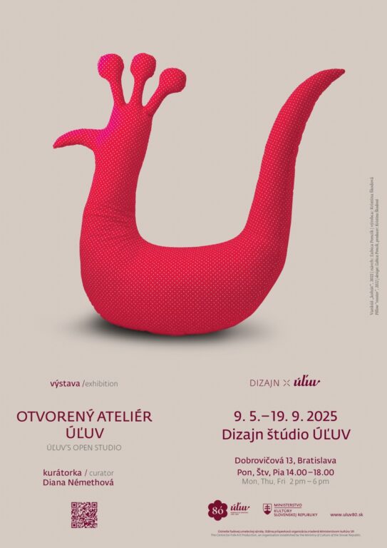 Zobraziť fotografiu Vizuál výstavy „Otvorený ateliér ÚĽUV“