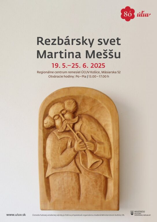 Zobraziť fotografiu Vizuál výstavy „Rezbársky svet Martina Meššu“