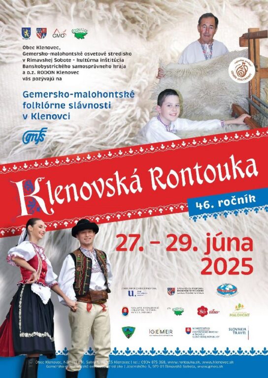 Zobraziť fotografiu Gemersko-malohontské folklórne slávnosti Klenovská Rontouka