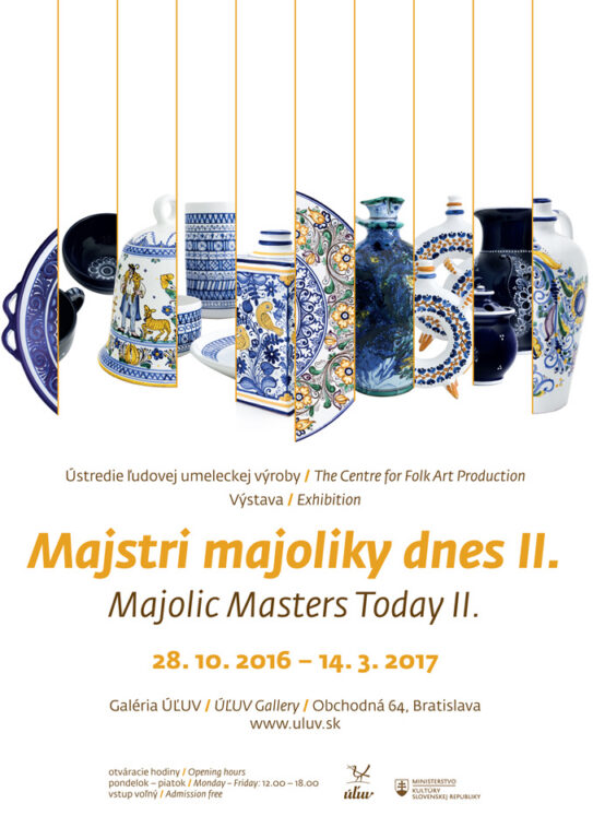 Zobraziť fotografiu Vizuál výstavy „Majstri majoliky dnes II.“